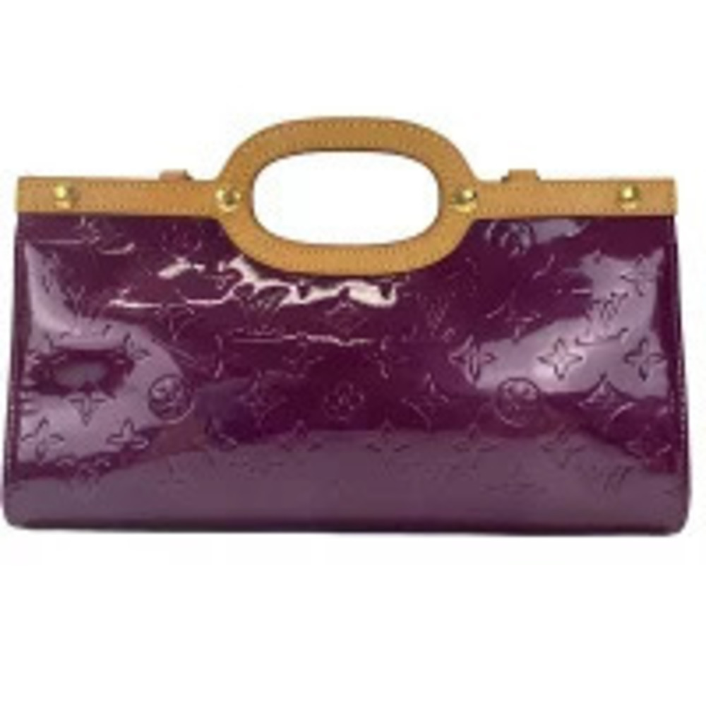 Louis Vuitton Vernis Roxbury Drive Handbag Purple